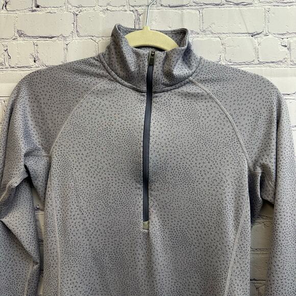 Patagonia Capilene Midweight Quarter Zip-Neck Pullover Purple Small Baselayer - Picture 2 of 8